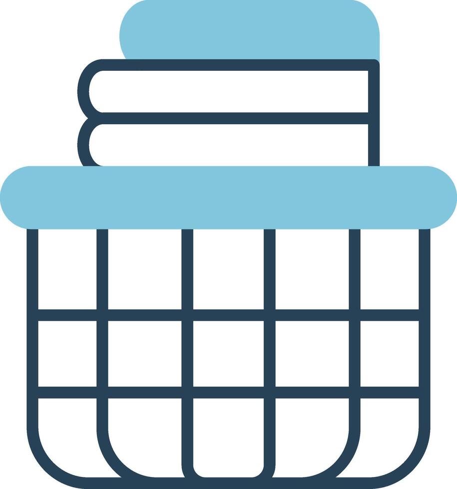 Laundry Basket Vector Icon