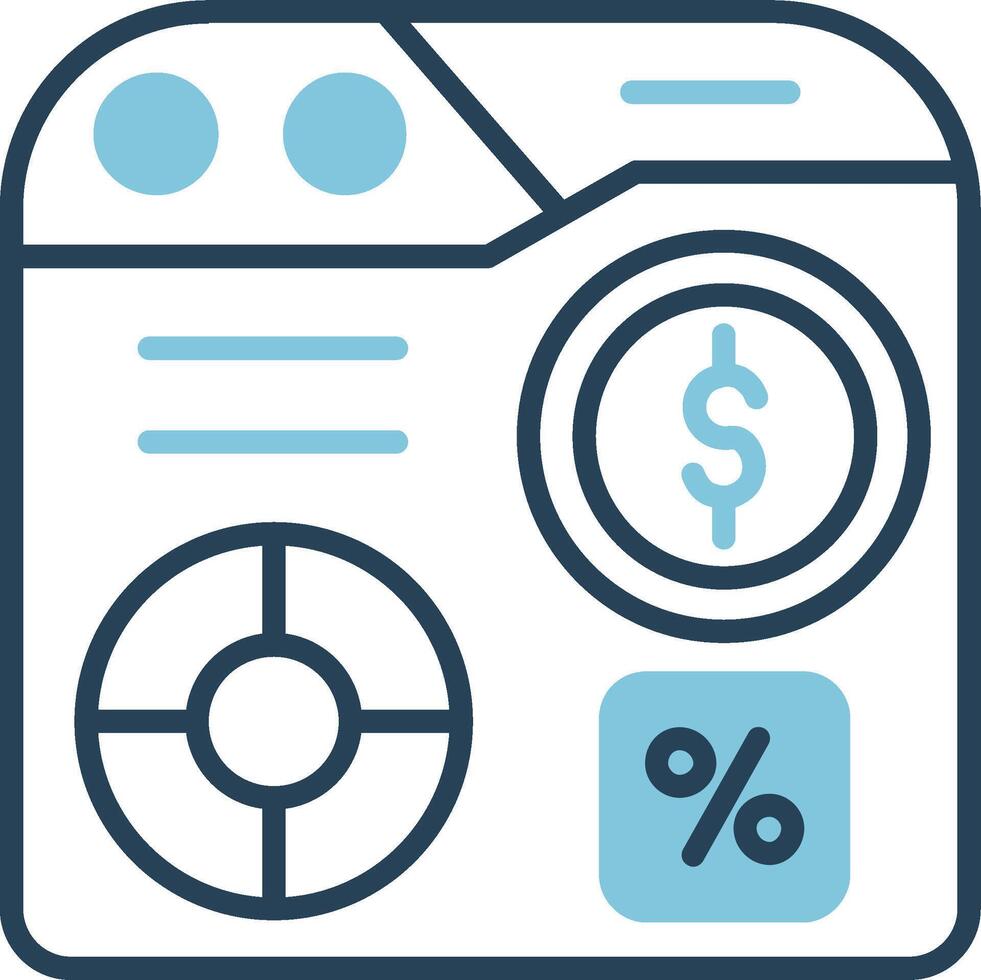 Impression Rate Vector Icon