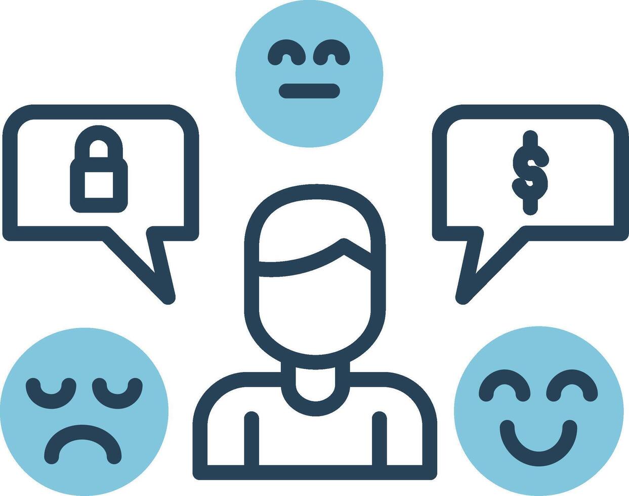 Customer Behavior Vector Icon