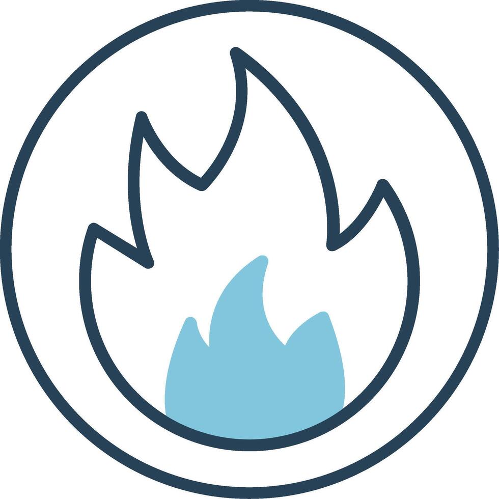 Flammable Vector Icon