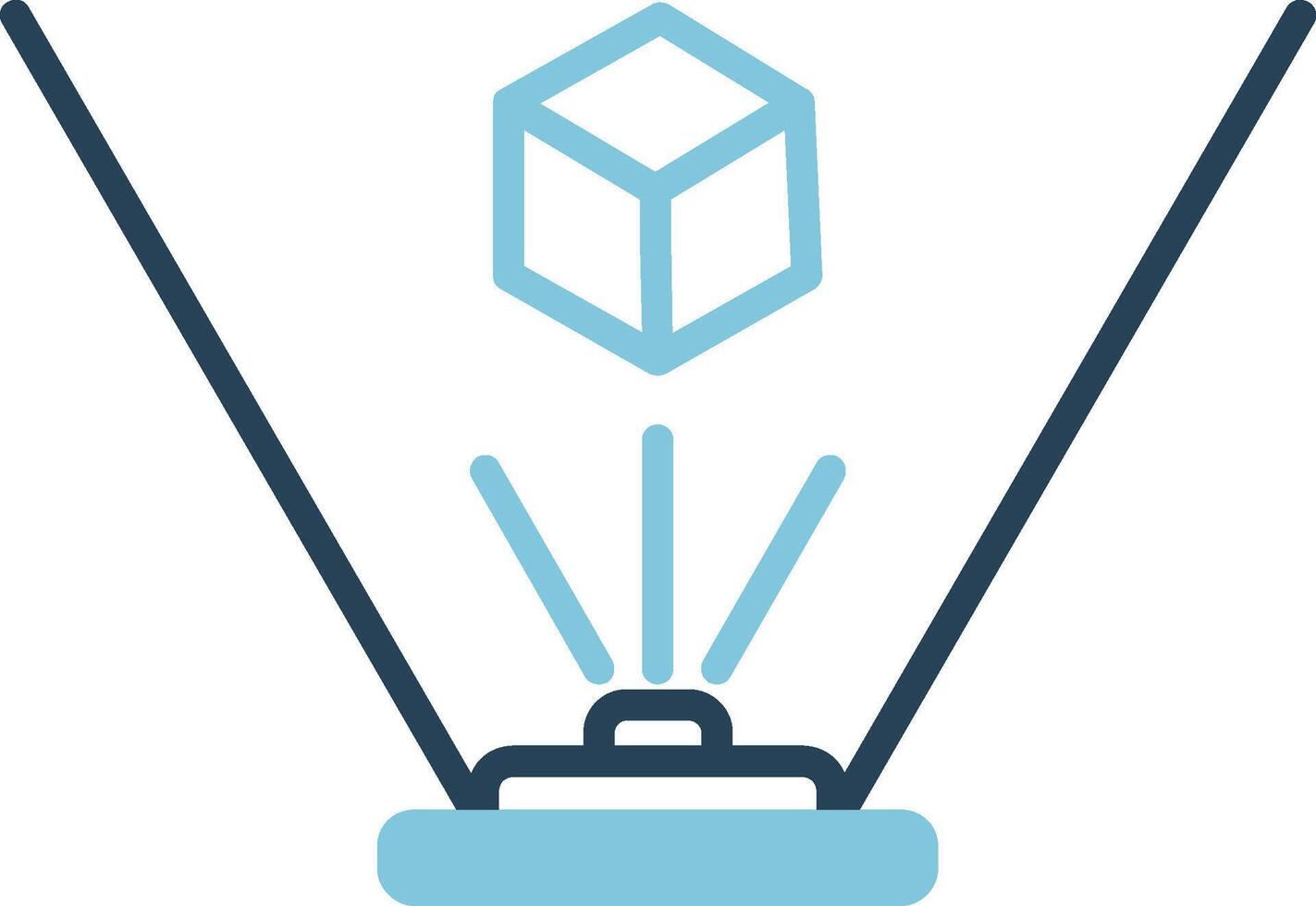 Hologram Vector Icon