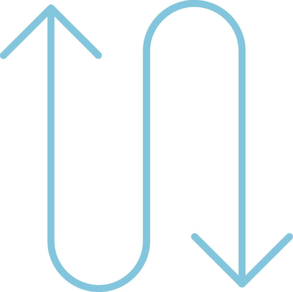 Zigzag Vector Icon