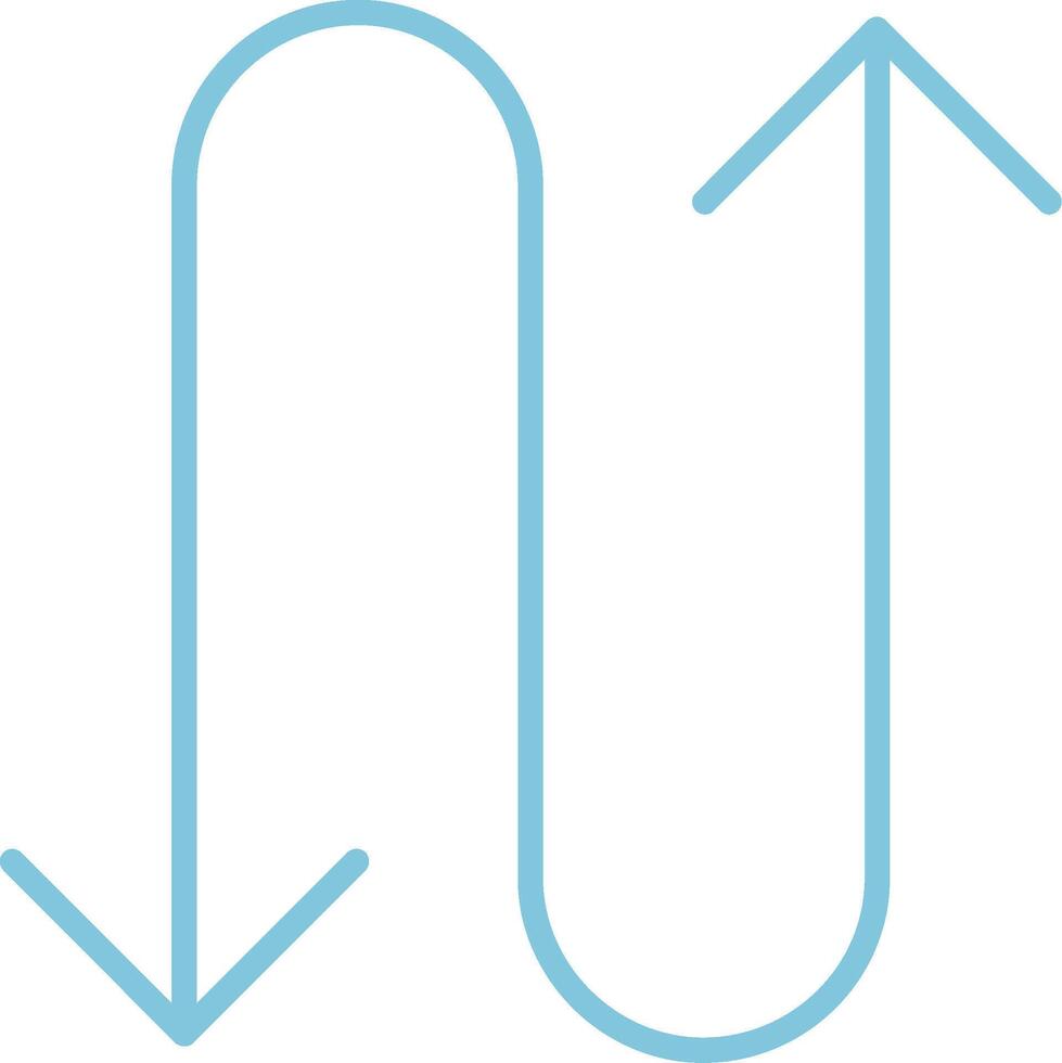 Zigzag Vector Icon