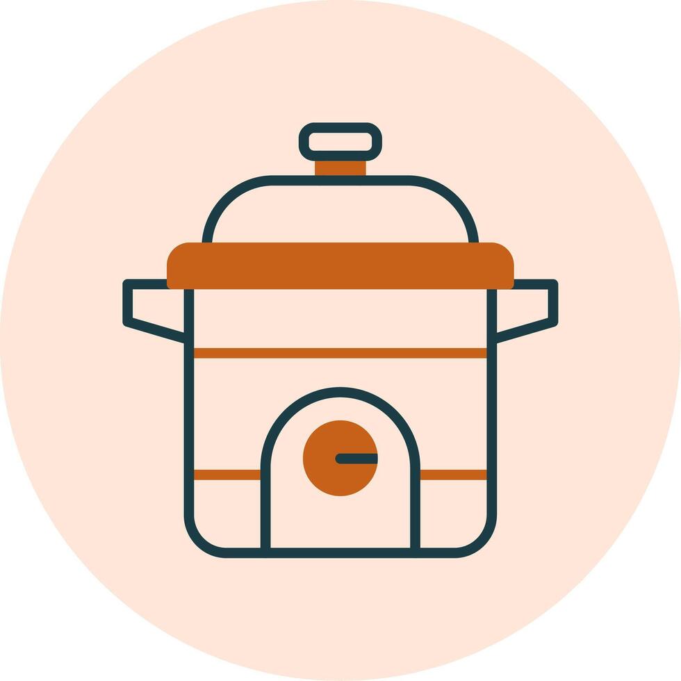 Rice Cooker Vector Icon