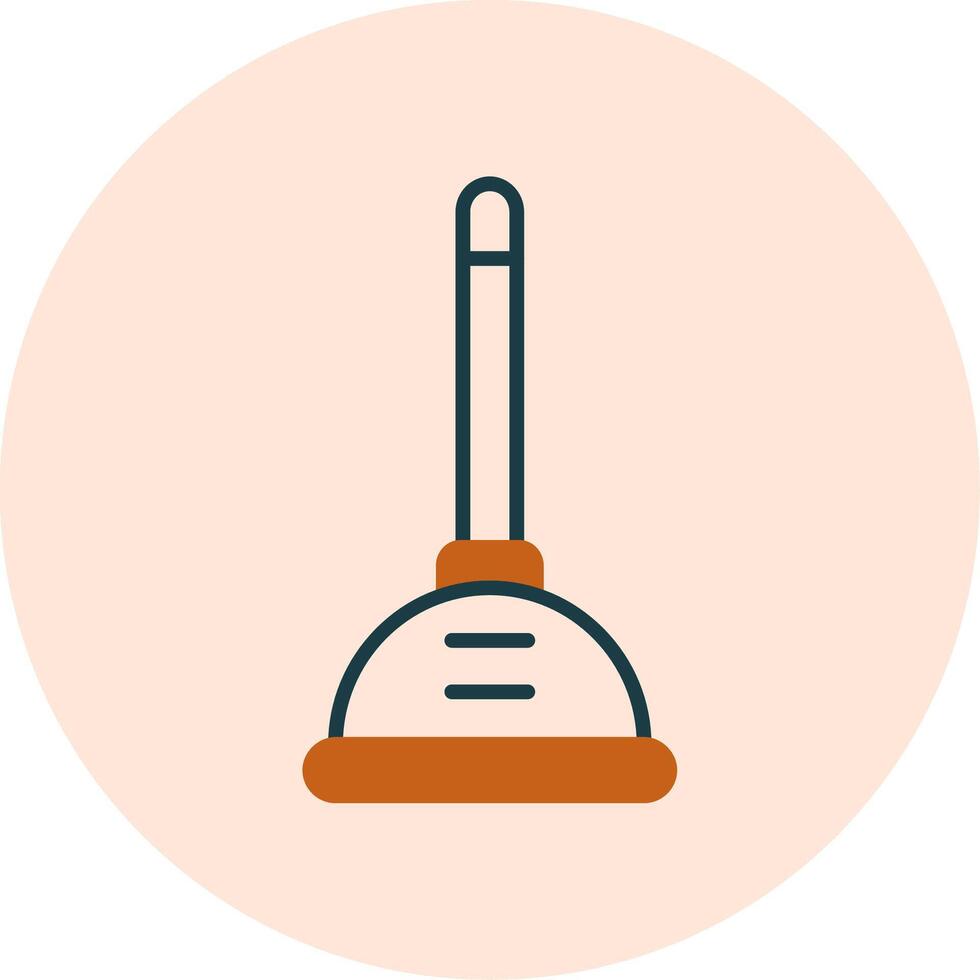 Plunger Vector Icon