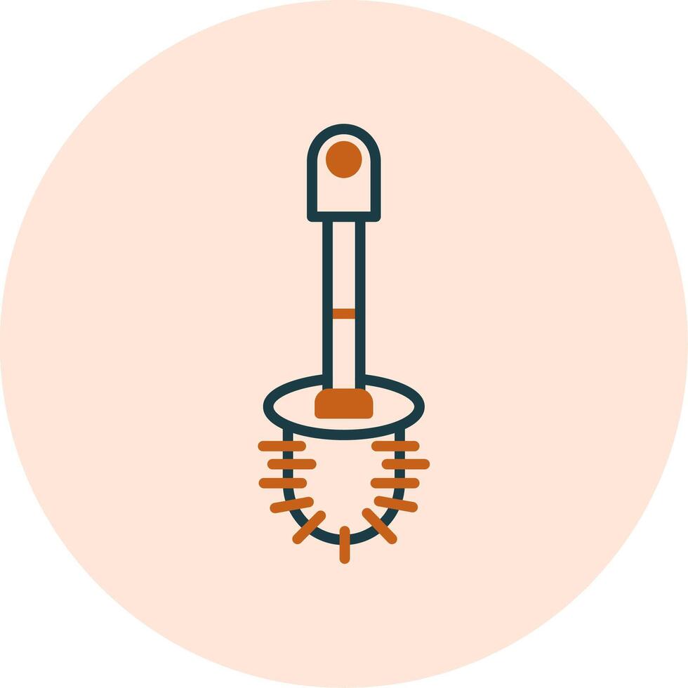 Toilet Brush Vector Icon