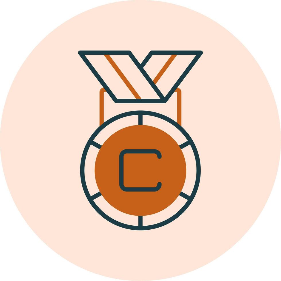 icono de vector de medalla