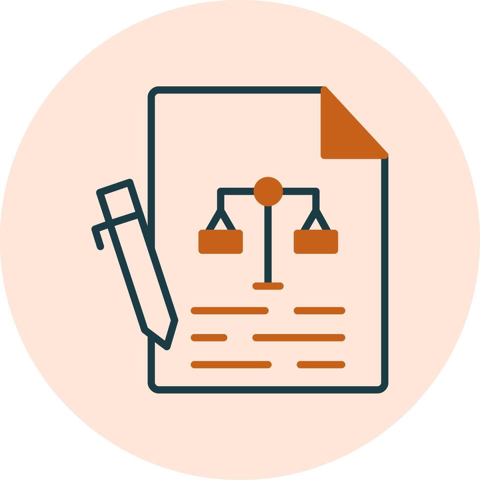 Contract Vector Icon