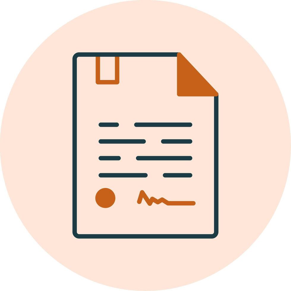 Contract Vector Icon