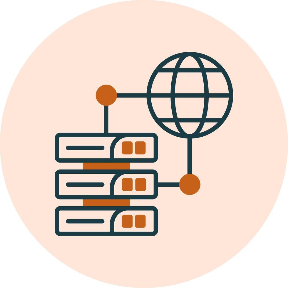 Web Hosting Vector Icon