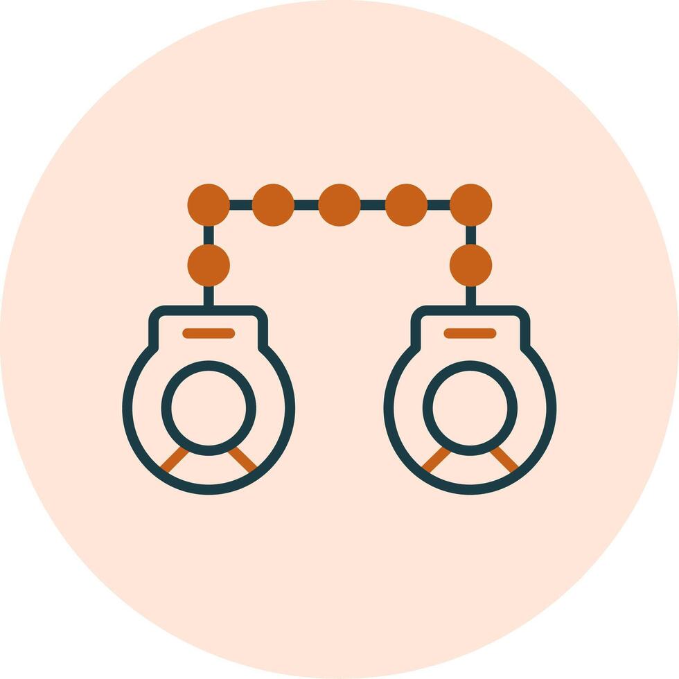 Handcuffs Vector Icon