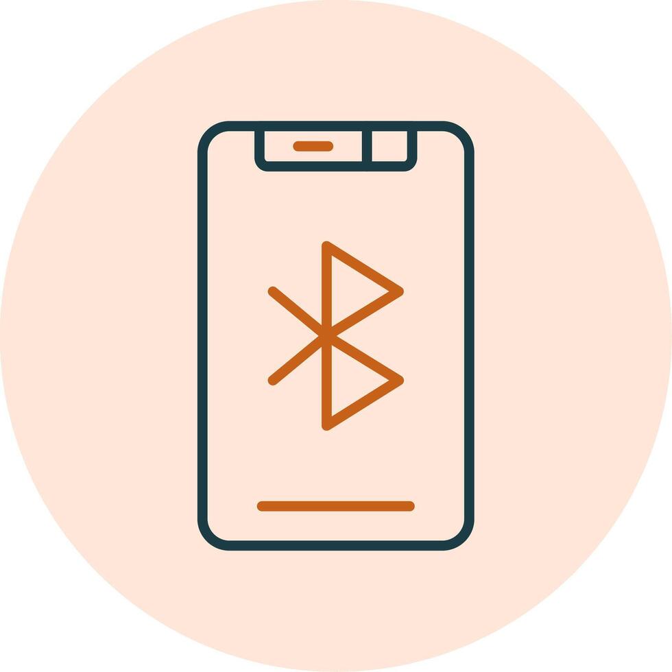 icono de vector de bluetooth