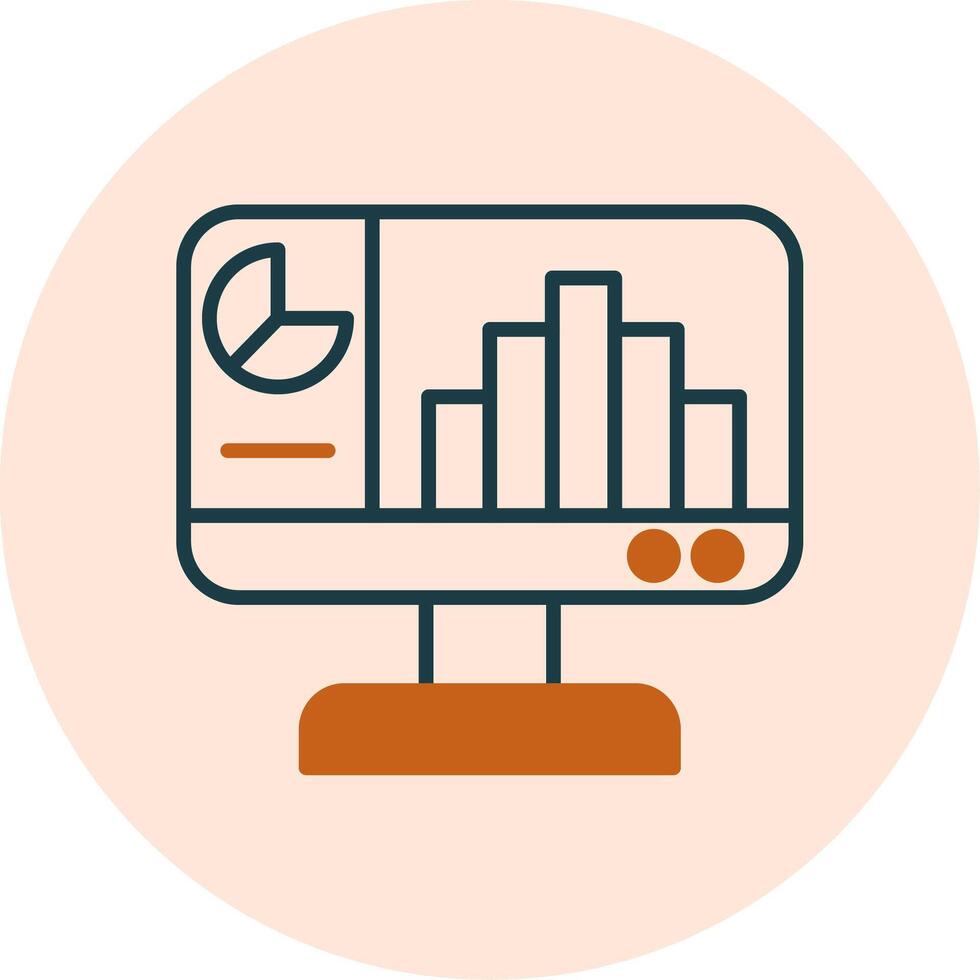 Bar Chart Vector Icon