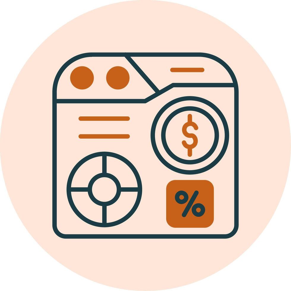 Impression Rate Vector Icon