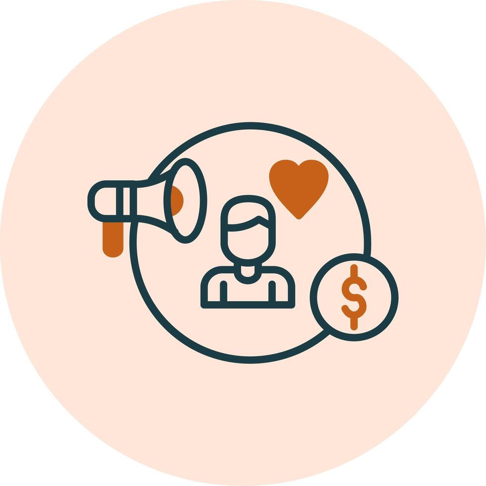 Affiliate Marketing Vector Icon