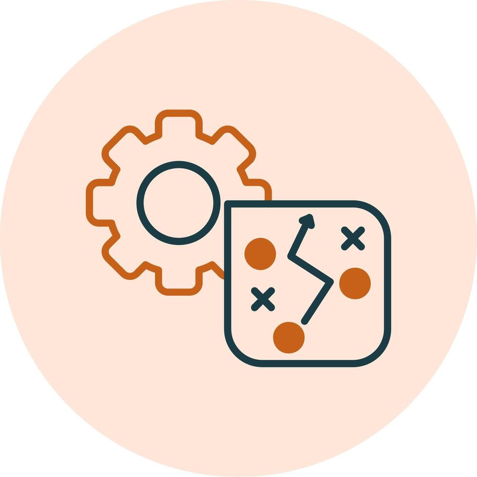 icono de vector de estrategia