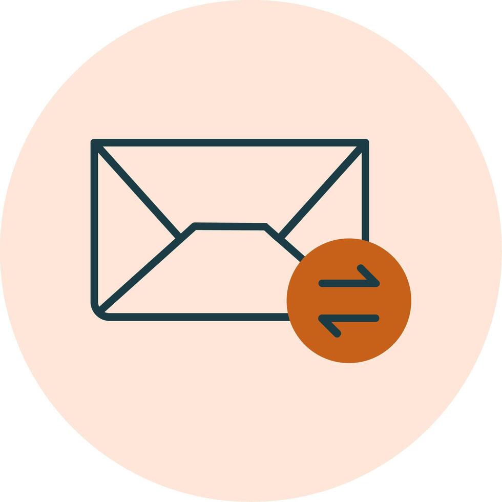 Exchange Mails Vector Icon