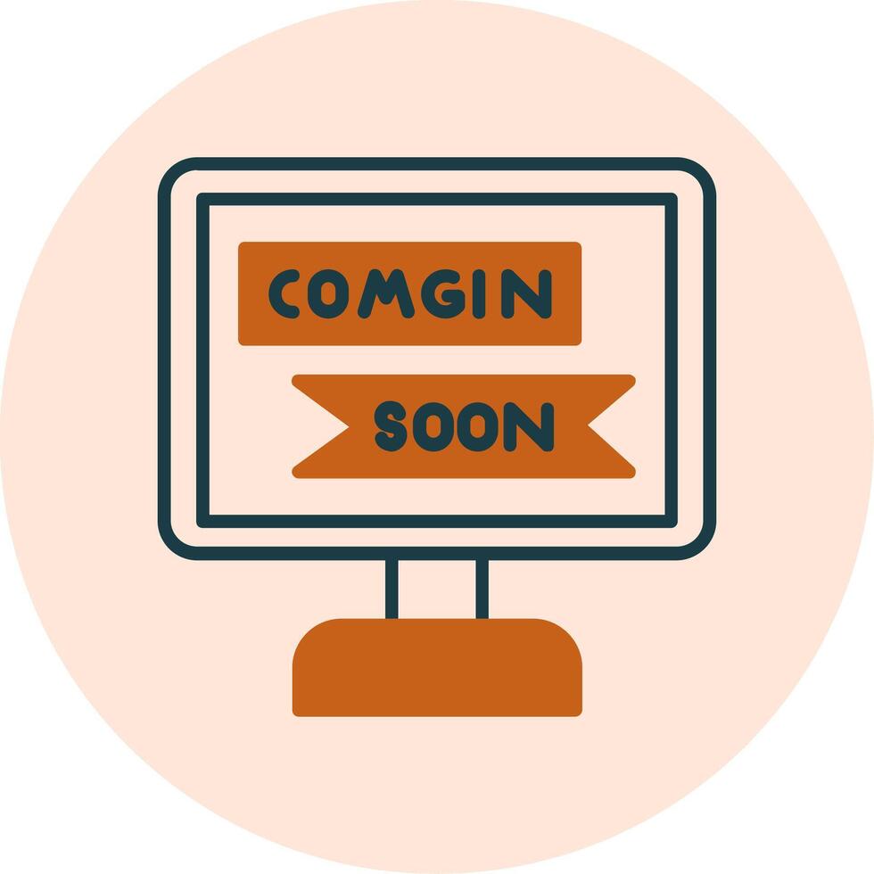 Coming Soon Vector Icon