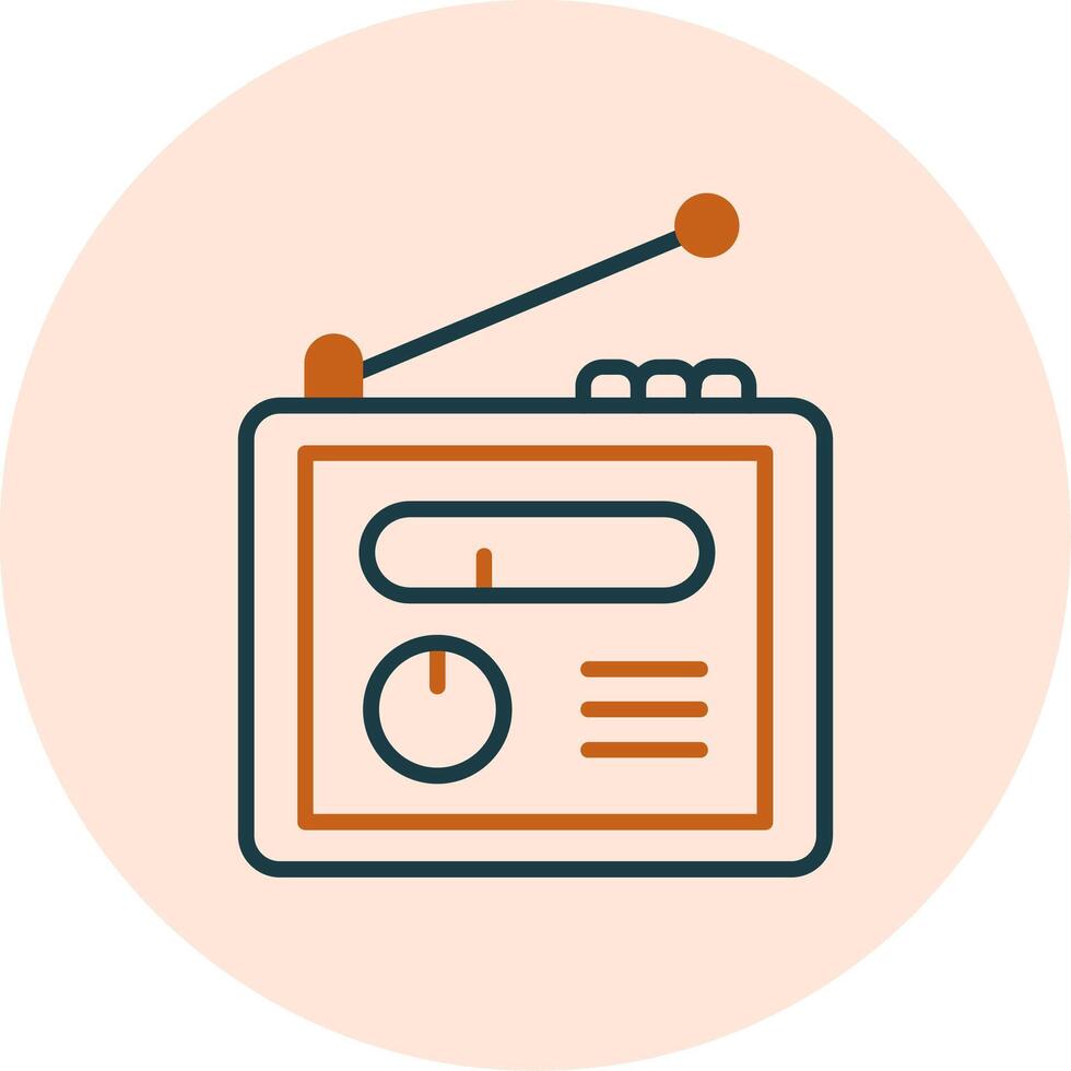 Radio Vector Icon