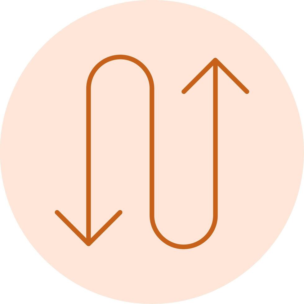 Zigzag Vector Icon