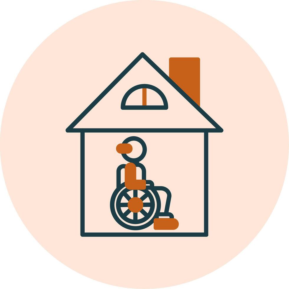 Nursing Home Vector Icon