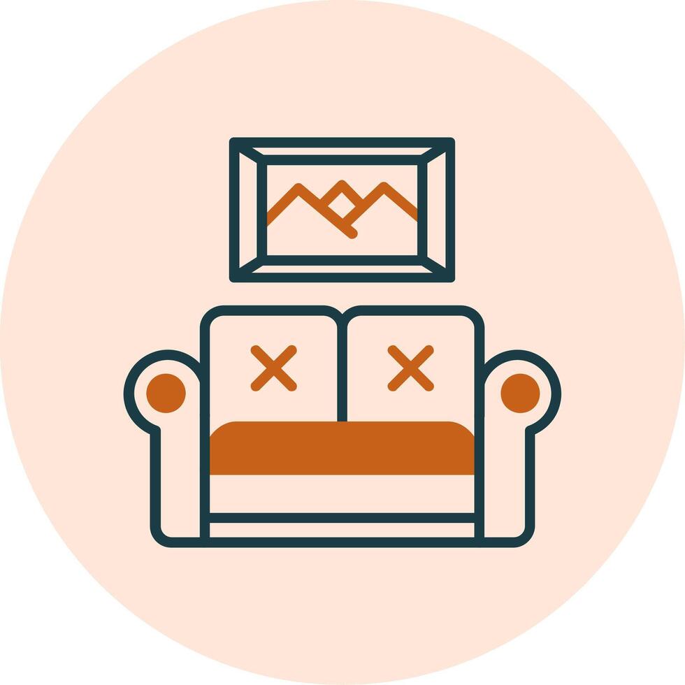Sofa Vector Icon