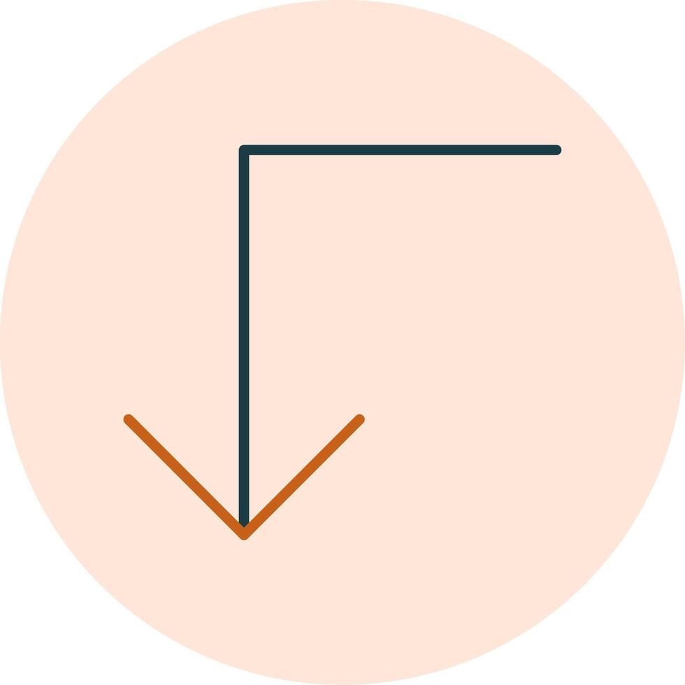 Turn Vector Icon
