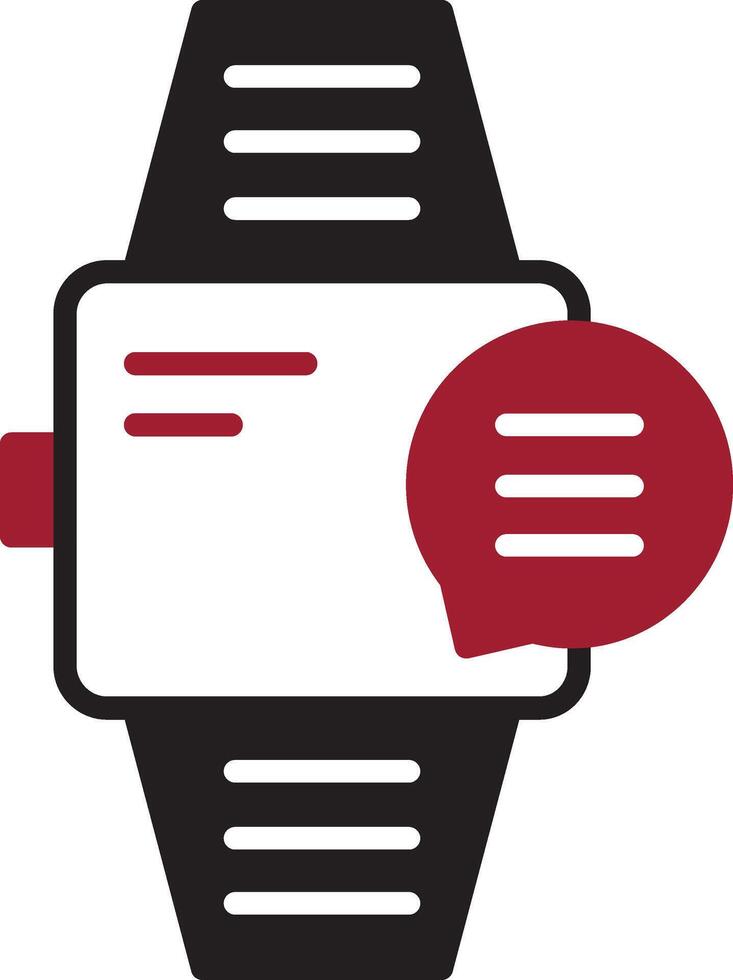 icono de vector de reloj inteligente