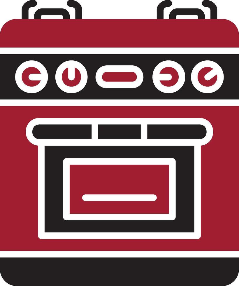 Gas Stove Vector Icon