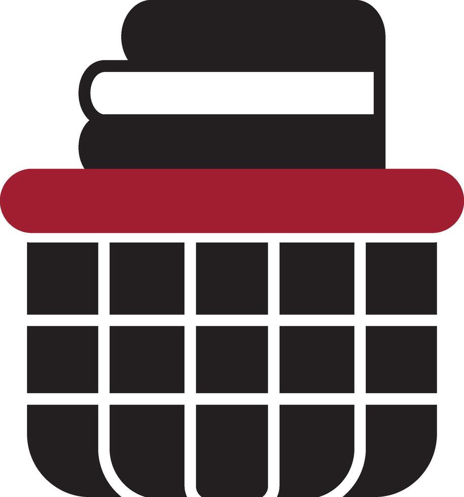 Laundry Basket Vector Icon