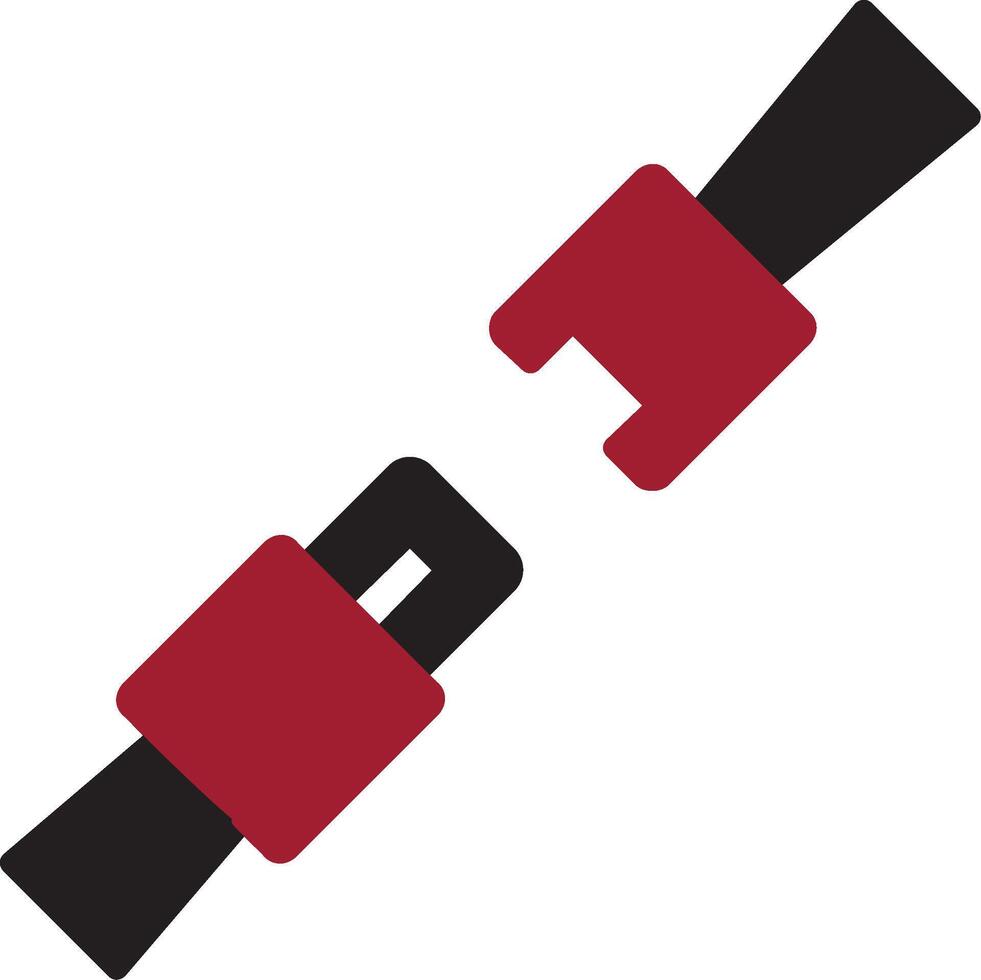 Seatbelt Vector Icon