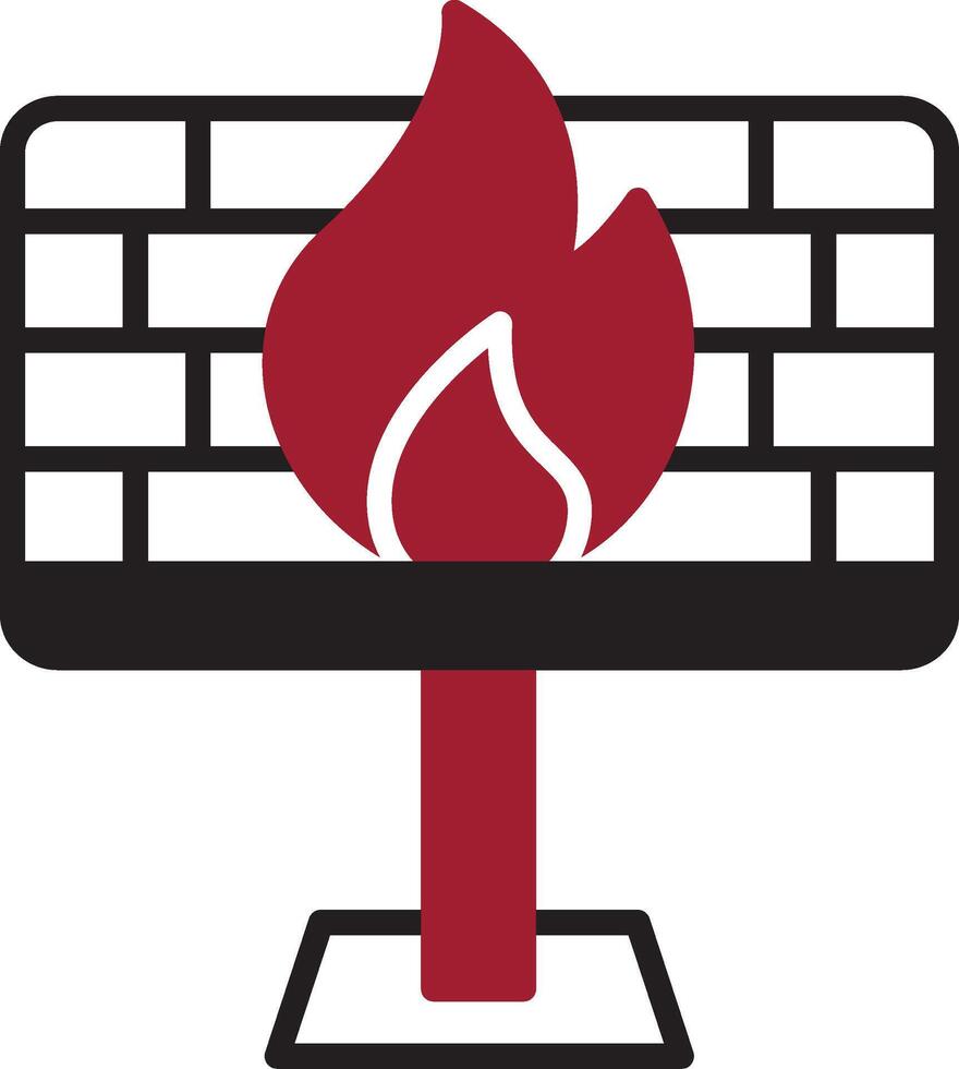 Firewall Vector Icon