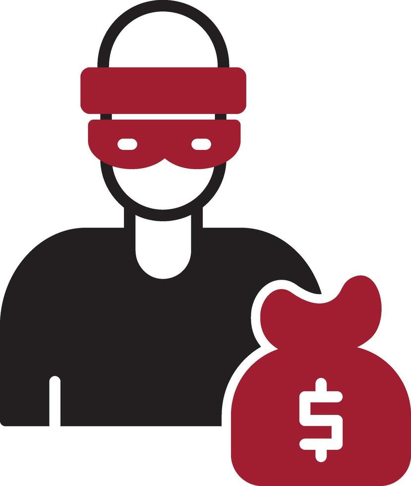 Burglar Vector Icon