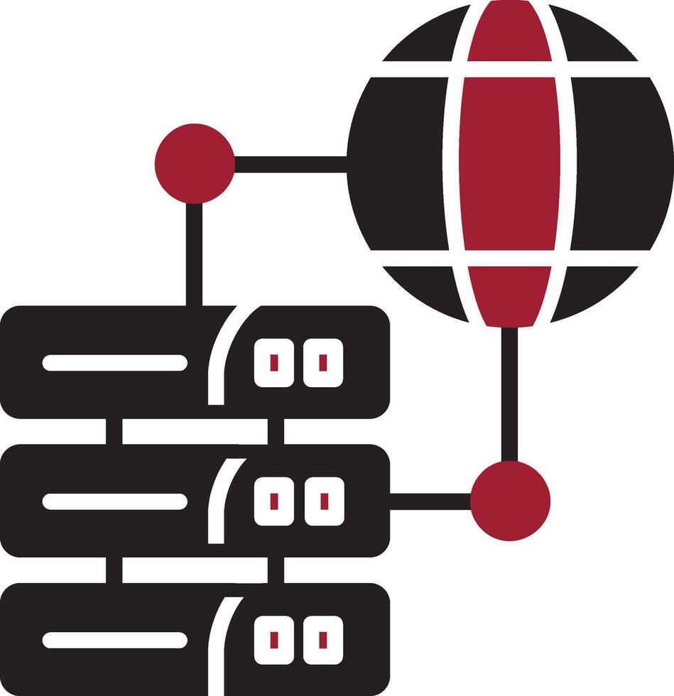 Web Hosting Vector Icon