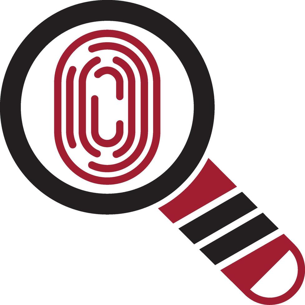 Fingerprint Vector Icon