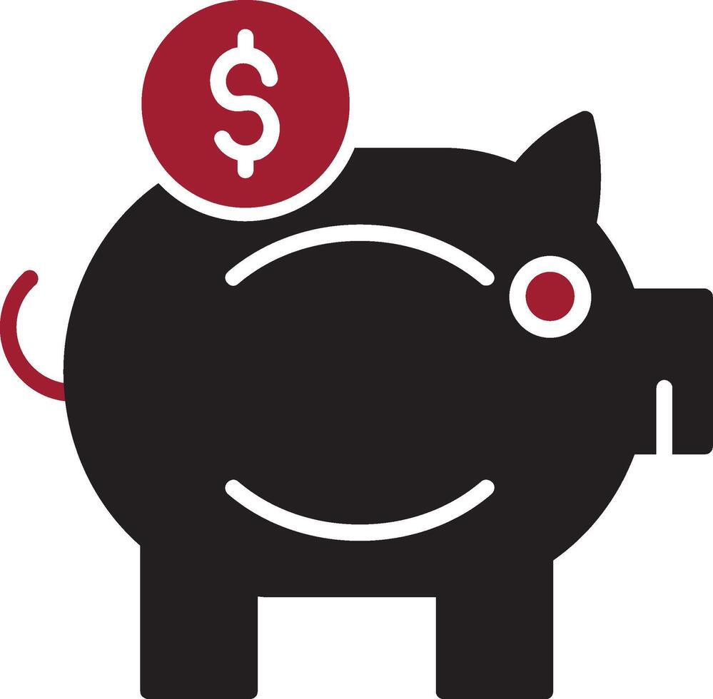 Piggy Bank Vector Icon