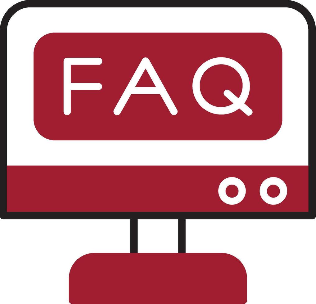 Faq Vector Icon
