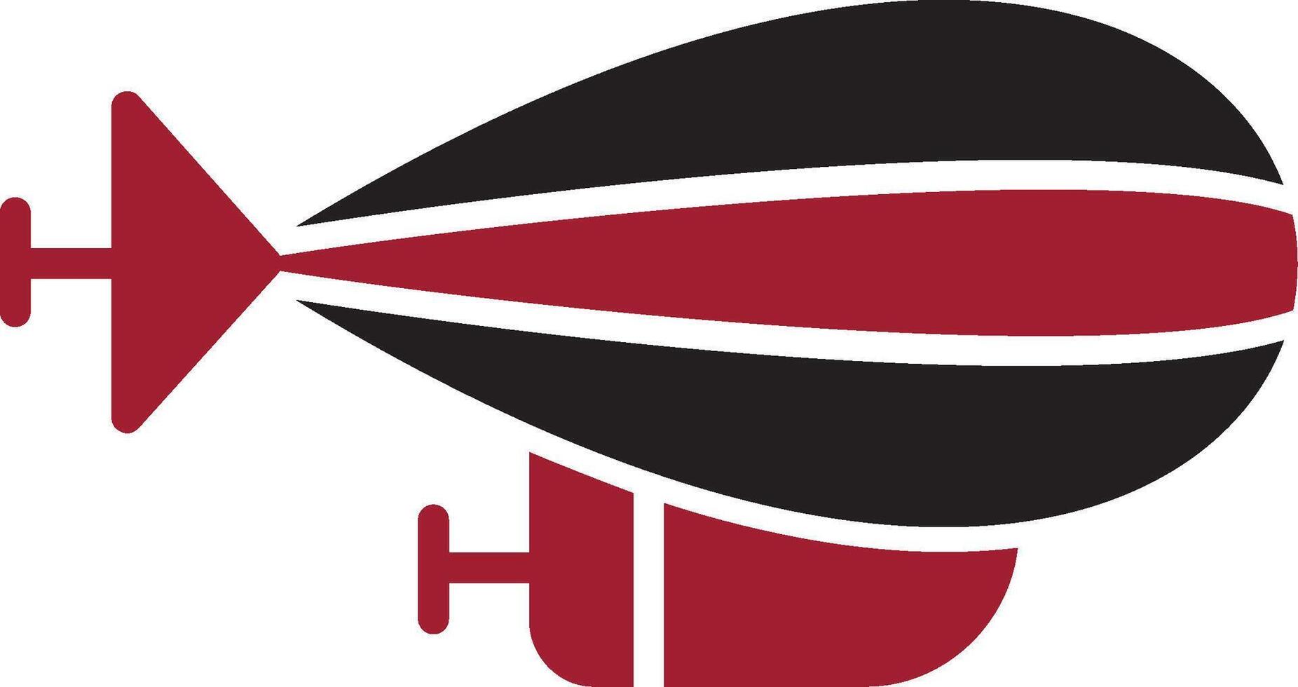 Zeppelin Vector Icon