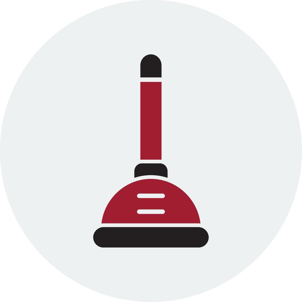 Plunger Vector Icon