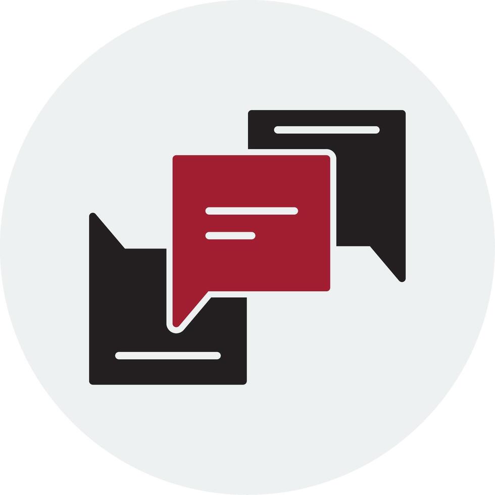 Speech Bubbles Vector Icon