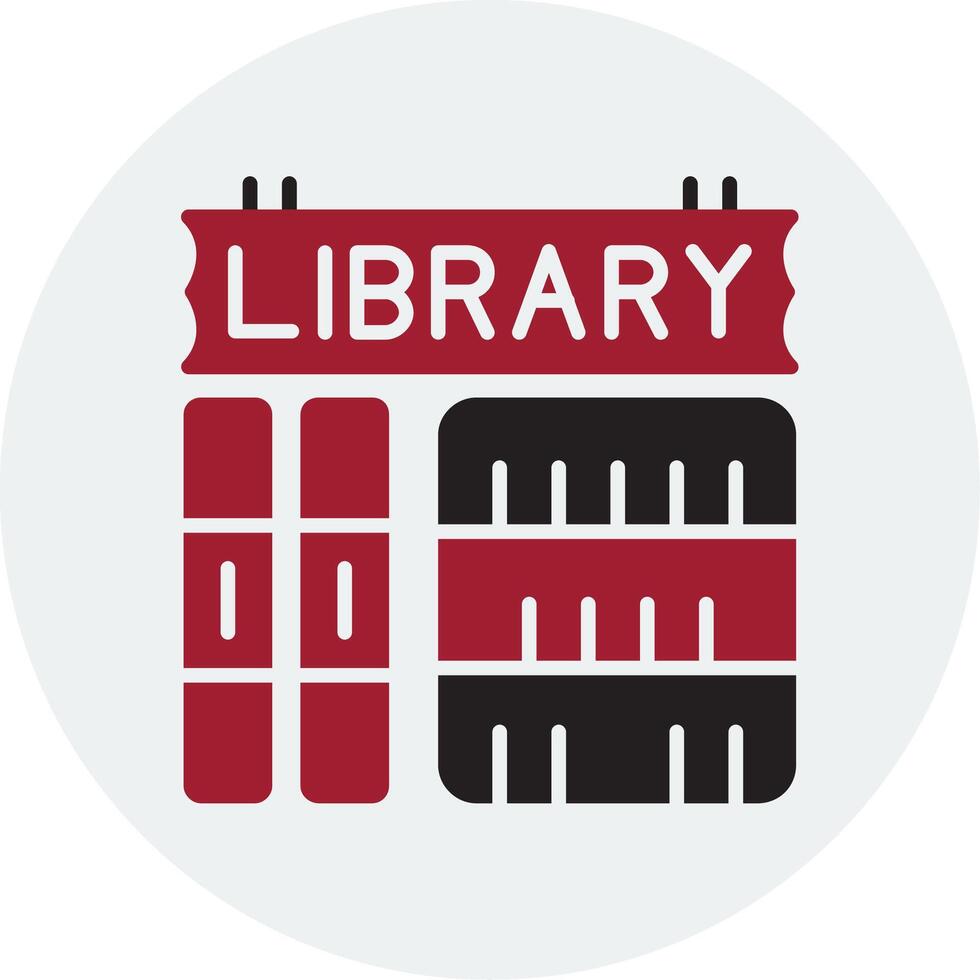Library Vector Icon