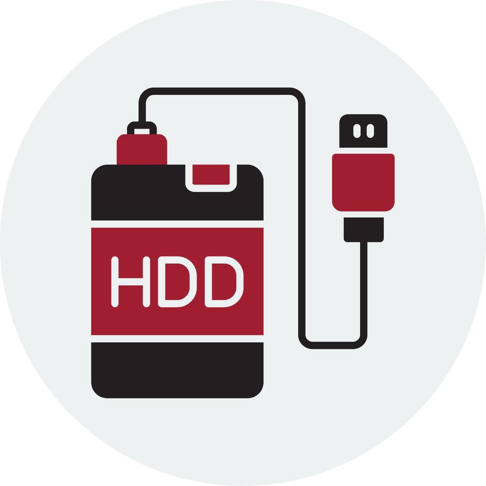 Harddisk Vector Icon