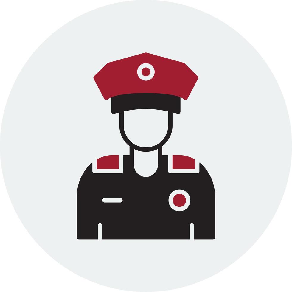 Policeman Vector Icon