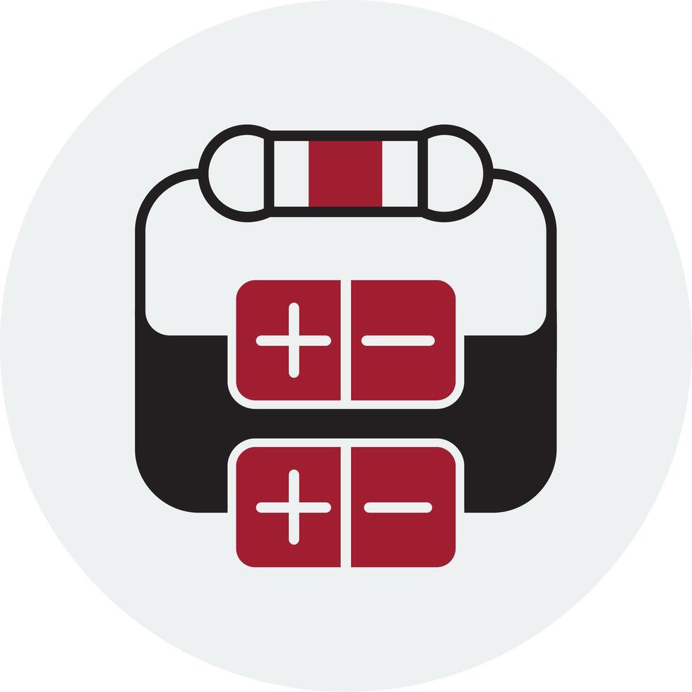 Resistor Vector Icon