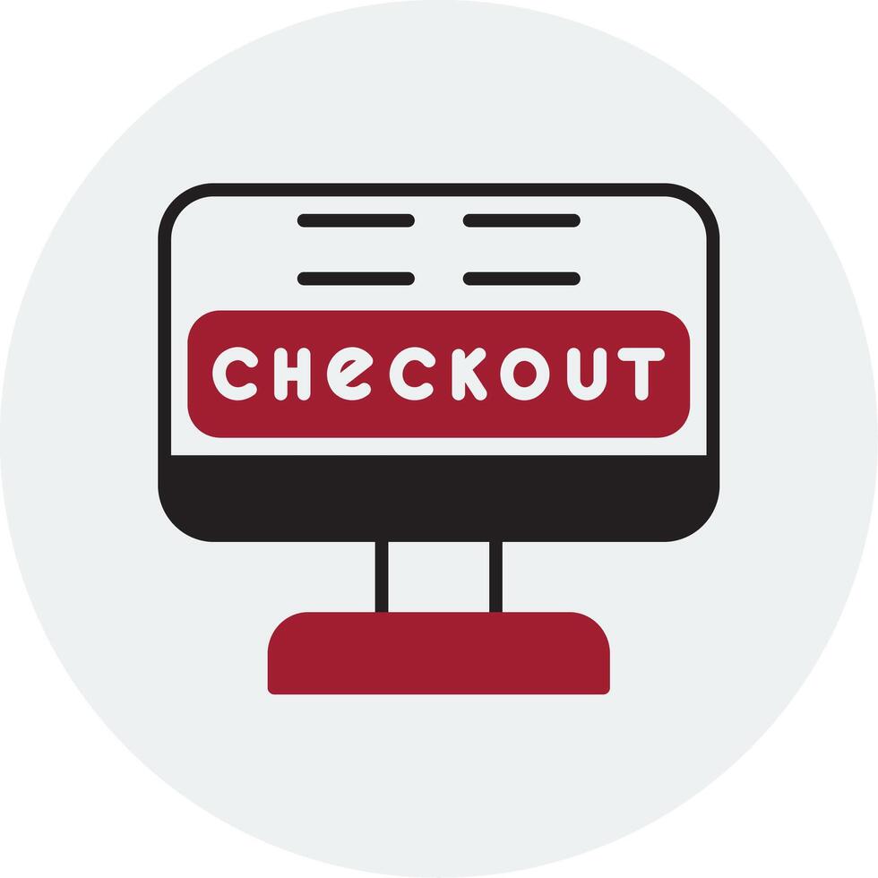 Checkout Vector Icon