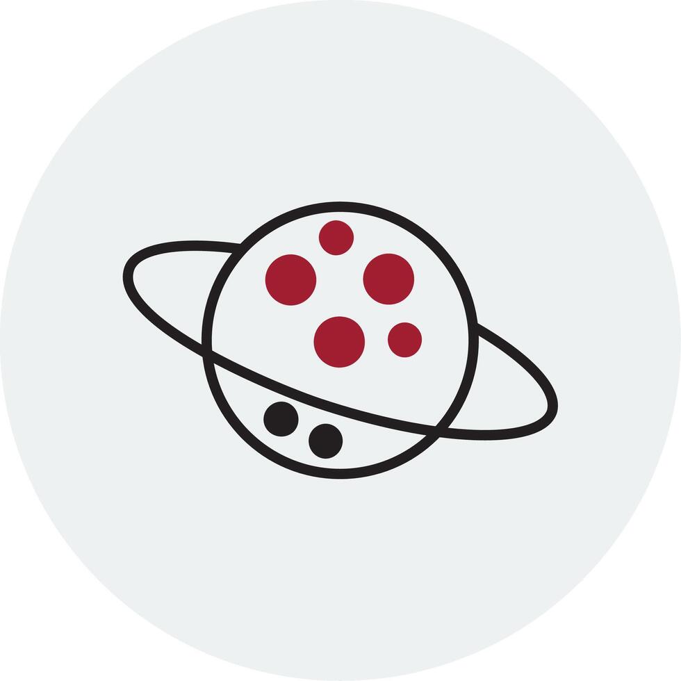 Planet Vector Icon
