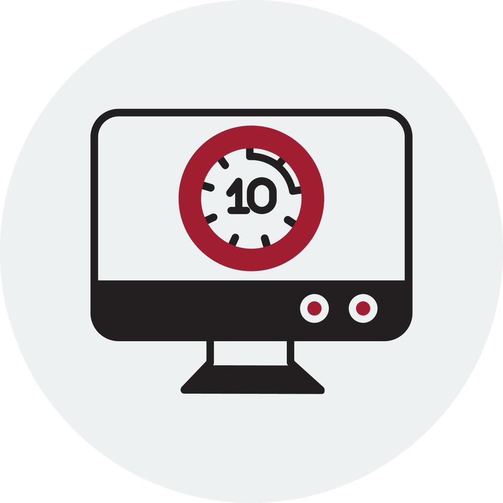 Monitor Vector Icon