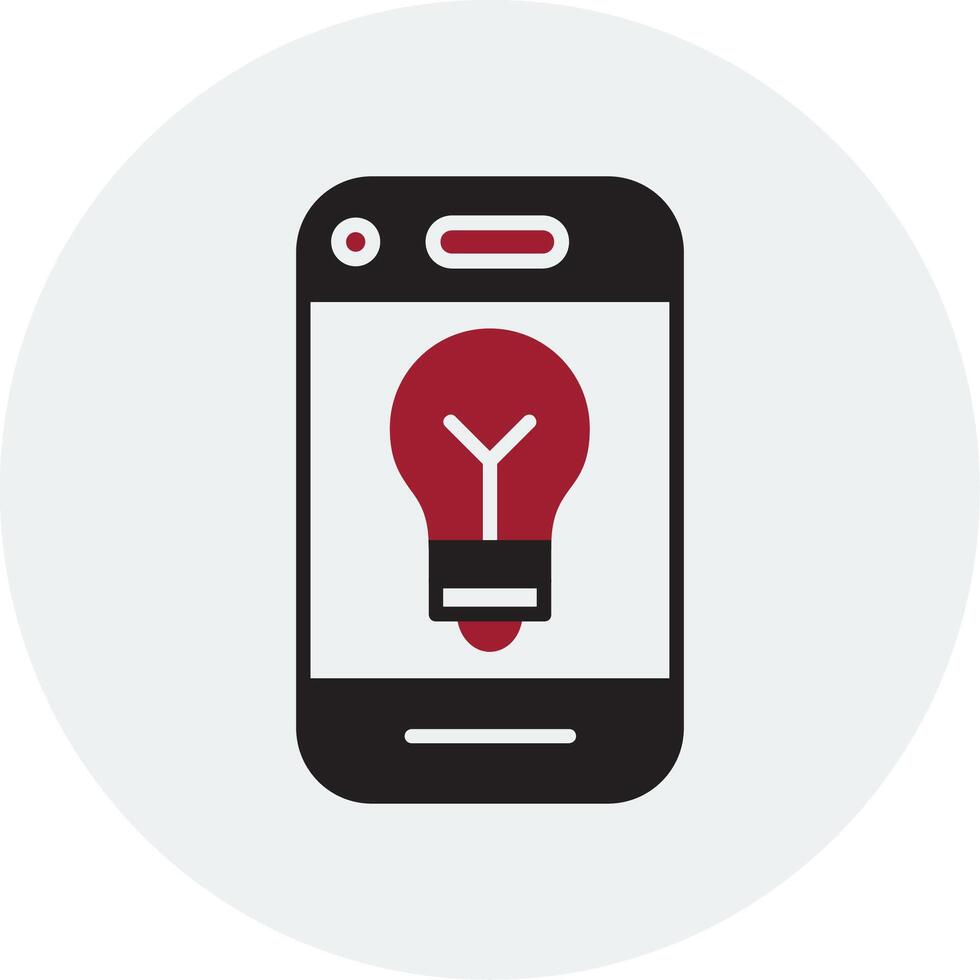 Mobile Phone Idea Vector Icon