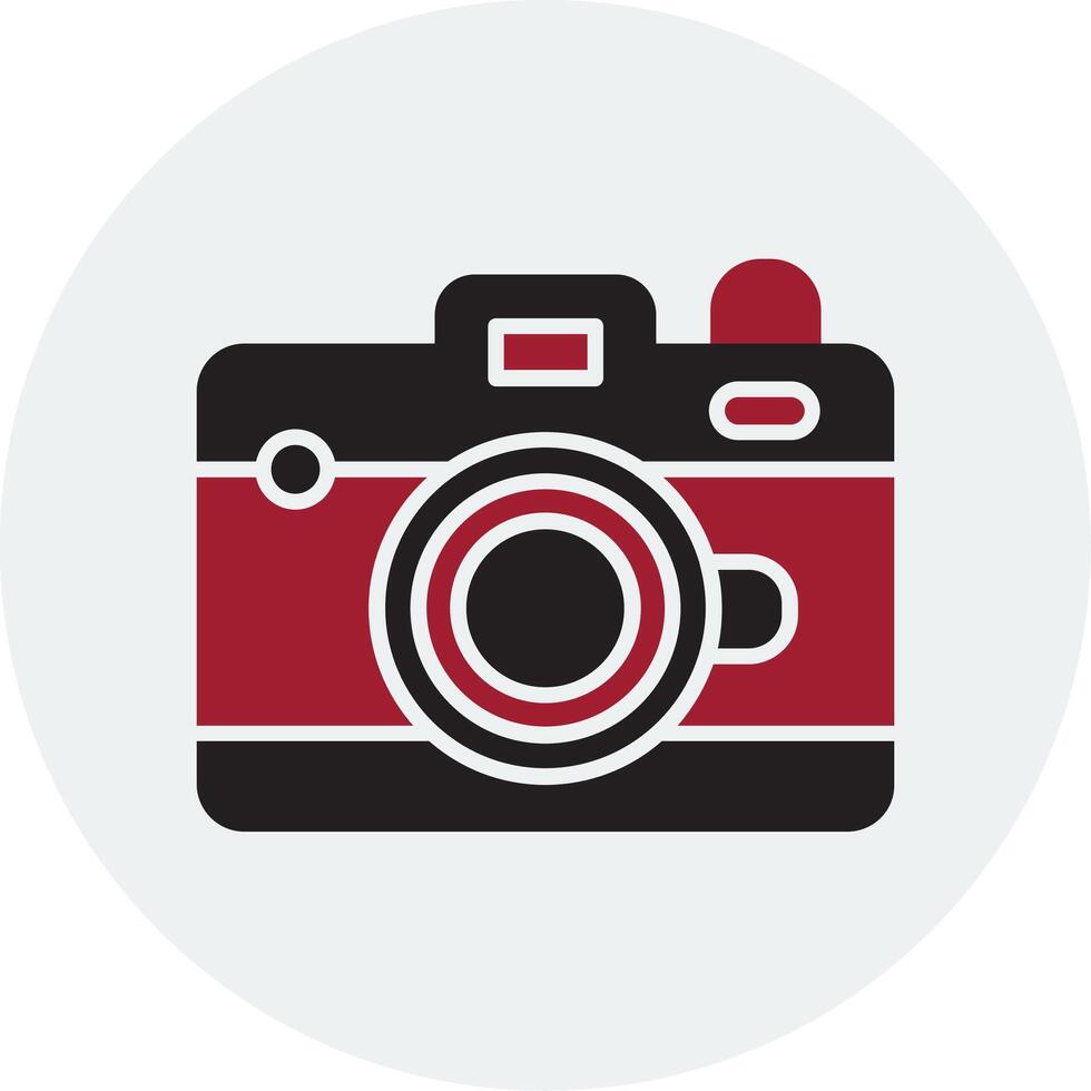 Photo Camera Vector Icon