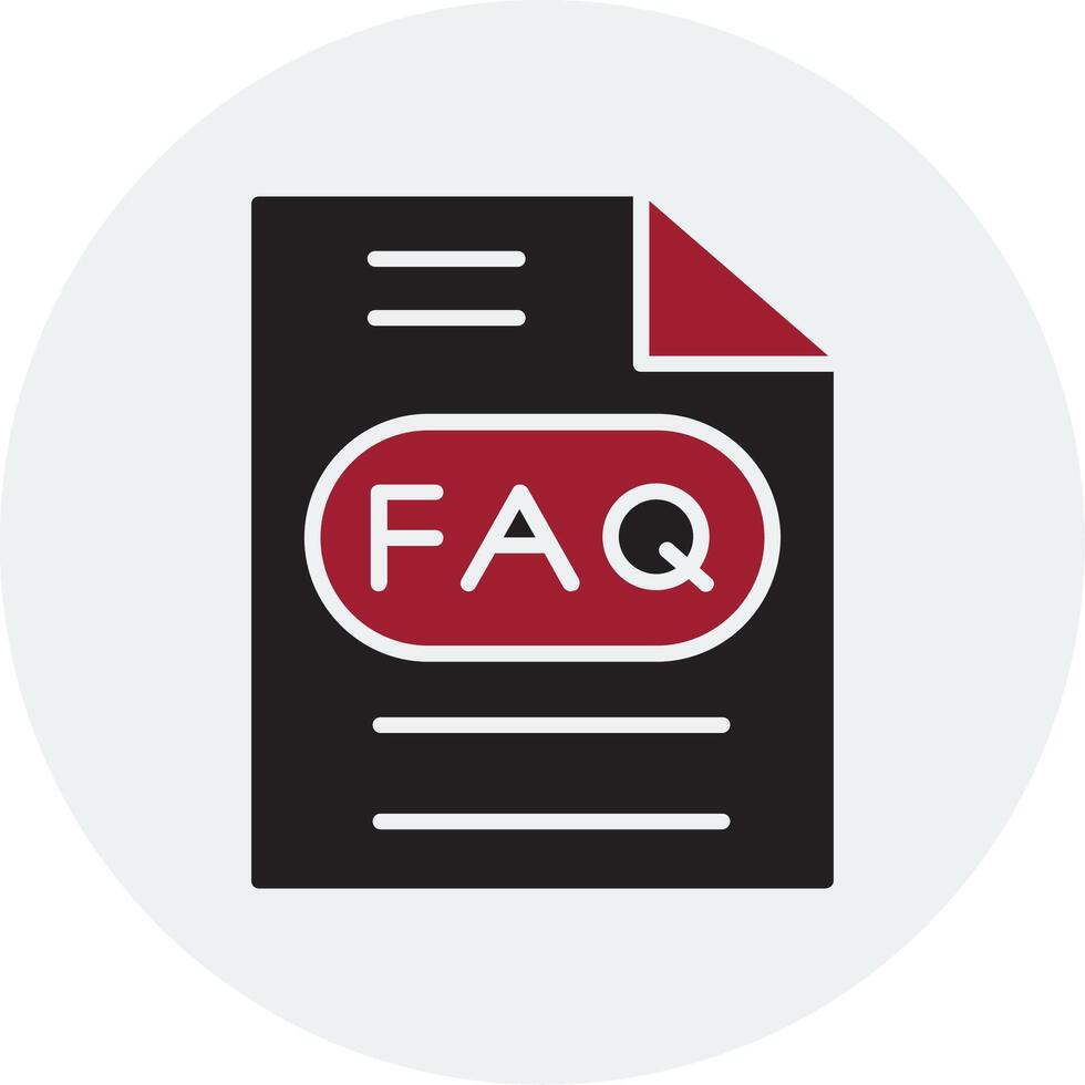 Faq Vector Icon